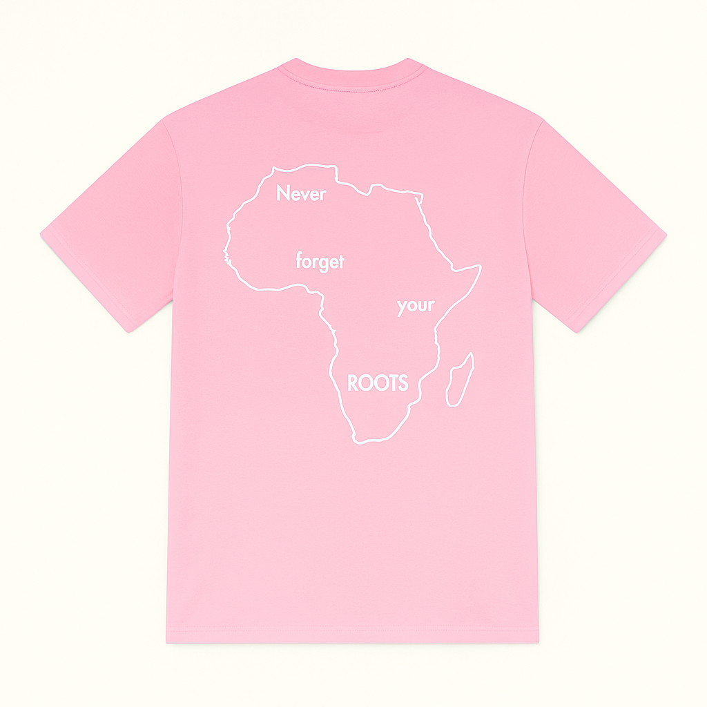 NEVER FOGERT YOUR ROOTS T-SHIRT