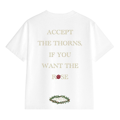 THORNS & ROSES T-SHIRT NEGRA