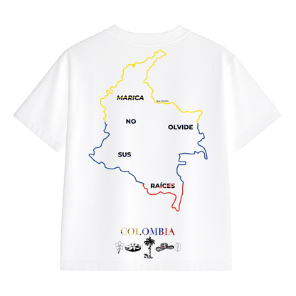 NEVER FOGERT YOUR ROOTS T-SHIRT COLOMBIA
