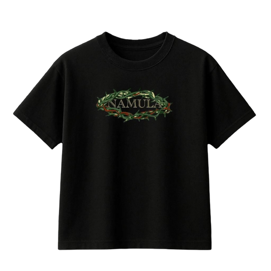 THORNS & ROSES T-SHIRT NEGRA
