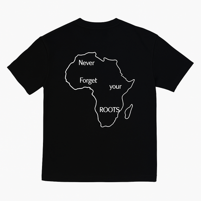 NEVER FOGERT YOUR ROOTS T-SHIRT