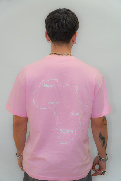 NEVER FOGERT YOUR ROOTS T-SHIRT