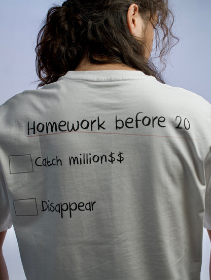 HOMEWORKS BEFORE 20s, 25s, 30s