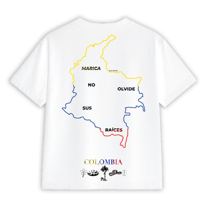 NEVER FOGERT YOUR ROOTS T-SHIRT COLOMBIA