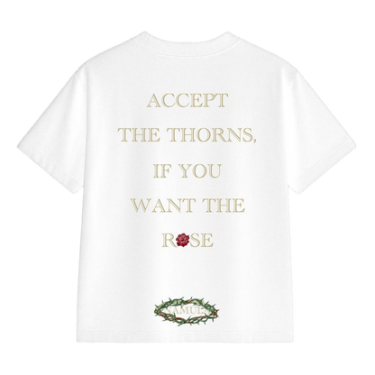 THORNS & ROSES T-SHIRT NEGRA