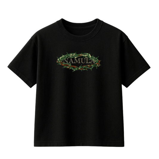 THORNS & ROSES T-SHIRT NEGRA